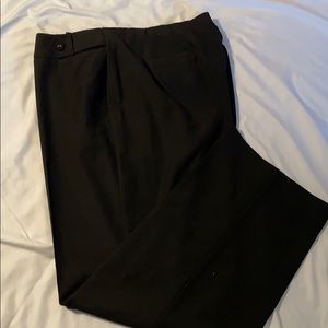 Fly Front Black slacks